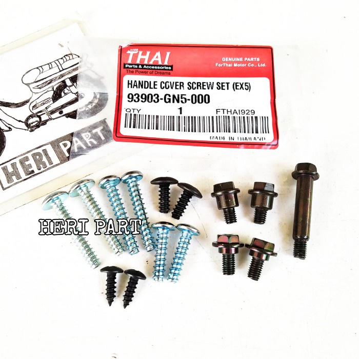 baut batok cover lampu speedometer honda astrea prima star original