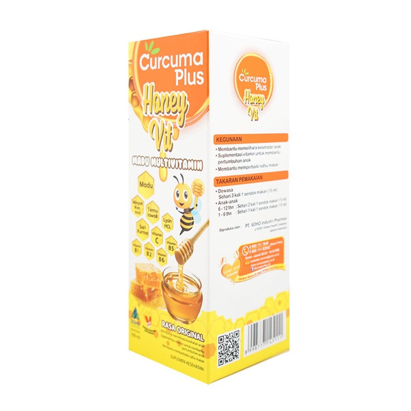 

Curcuma Plus Honey Vitamin Original 100ml