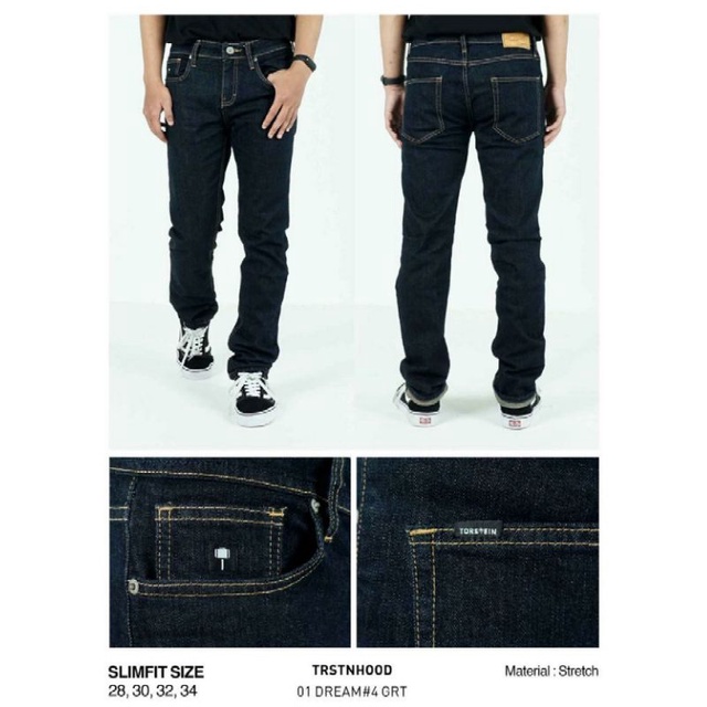 TORSTEIN DENIM LONG PANTS | CELANA JEANS PANJANG TORSTEIN " 01 DREAM " ORIGINAL