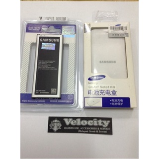 Baterai batere Original Samsung Note 4 + Dekstop charger samsungNote 4