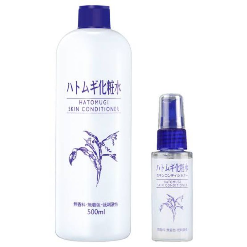 HATOMUGI - Hatomugi - HATOMUGI SKIN CONDITIONER (500ml ) - Toner Wajah - Face Mist - Setting Spray -