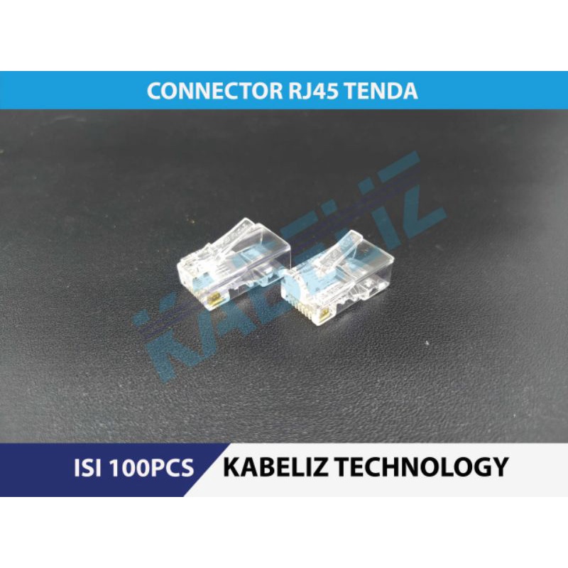 KONEKTOR RJ45 MERK TENDA CONNECTOR RJ45