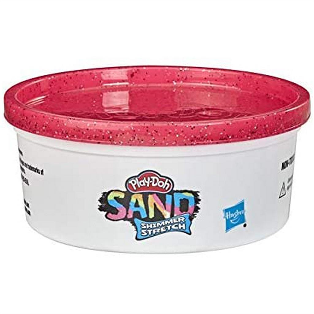 Play Doh Sand Shimmer Stretch Red Hasbro F0107 F0102 Playdoh