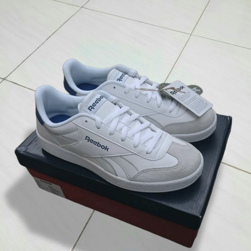 Reebok Smash Edge White Grey Blue
