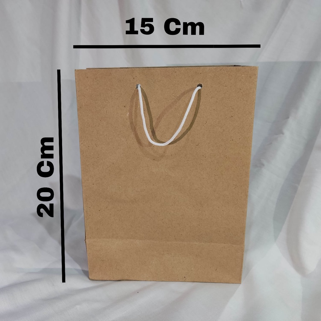 

Paper Bag Mini Motif Polos 20x15x7cm