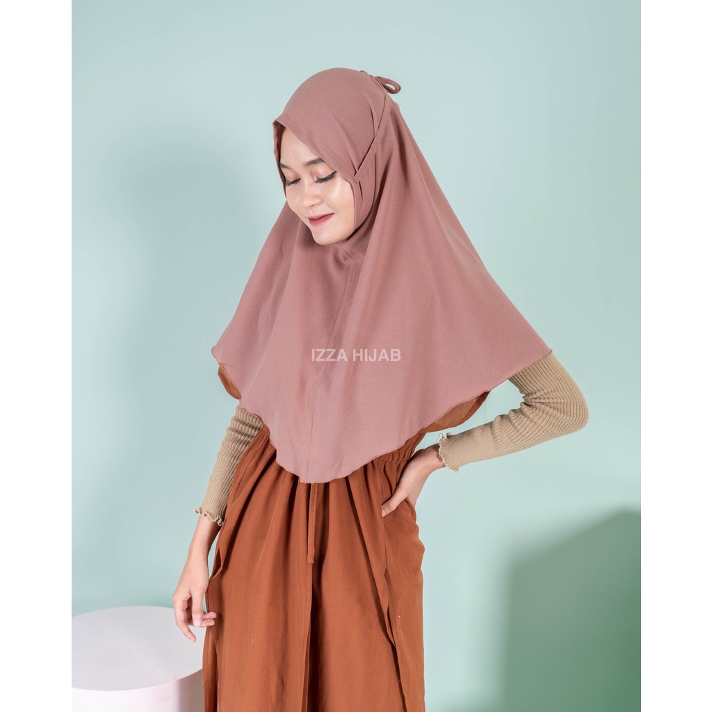 promo model terbaru!! hijab instan BERGO MARYAM bahan diamond italiano by izza