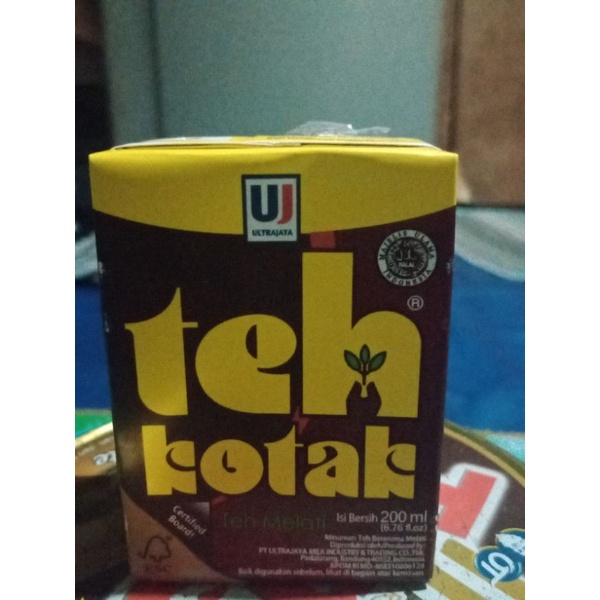 teh kotak 200ml mini