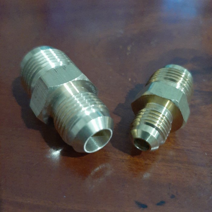 TERBAIK DOBEL NEPEL REDUSER PIPA AC 1/4 x 3/8 , 3/8 x 1/2 - 1/4"5/8"