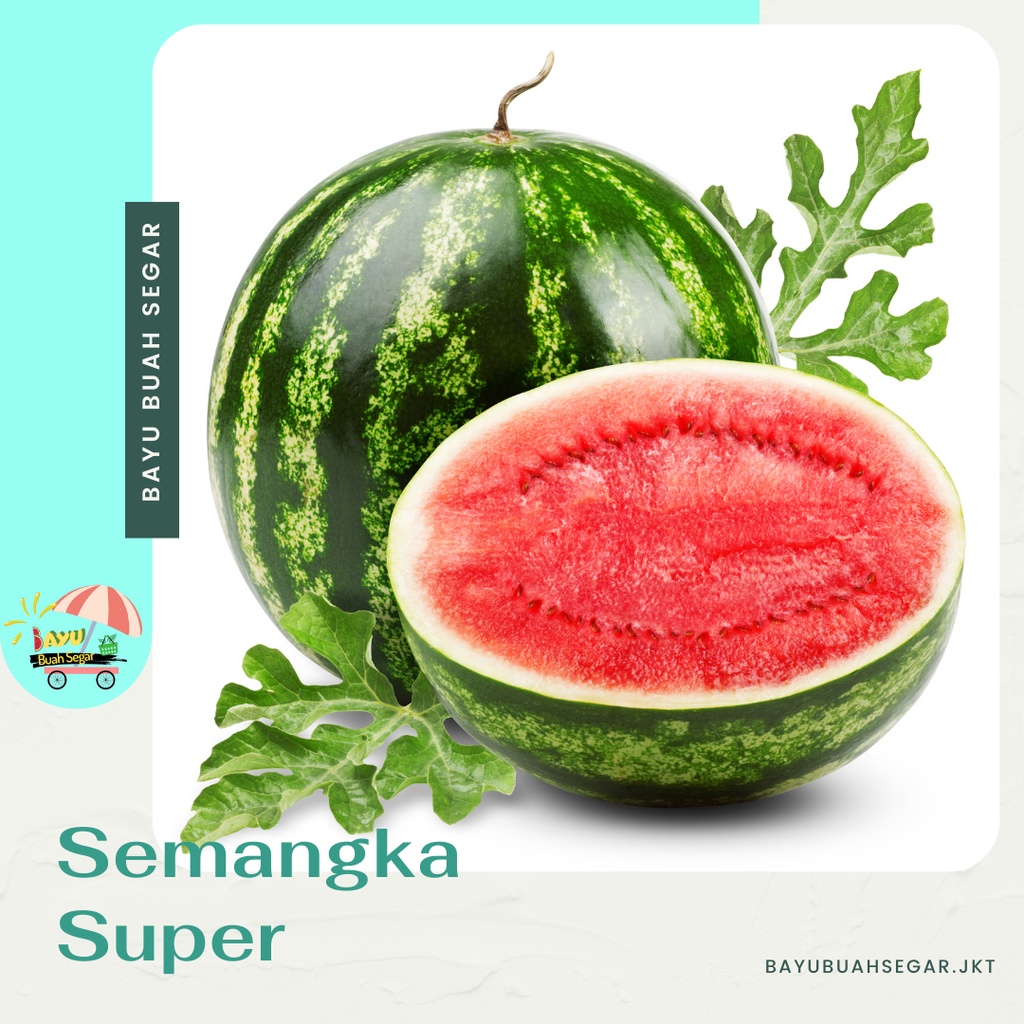 

Buah Semangka Super Tanpa Biji Segar