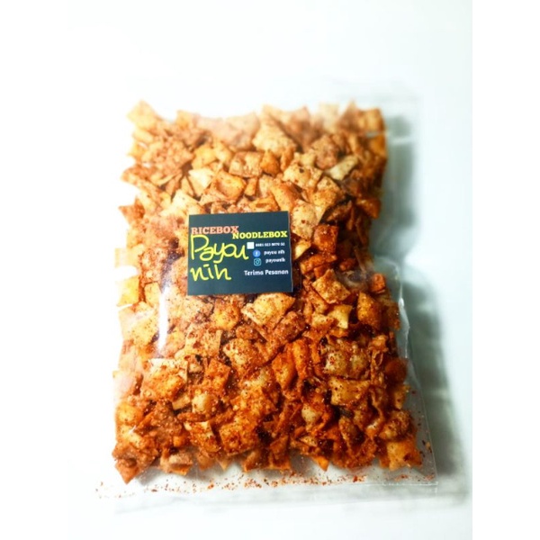 

pangsit mini pedas asin payounih