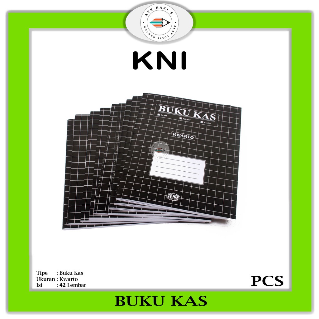 

KNI - Buku Kas Kwarto - Pcs