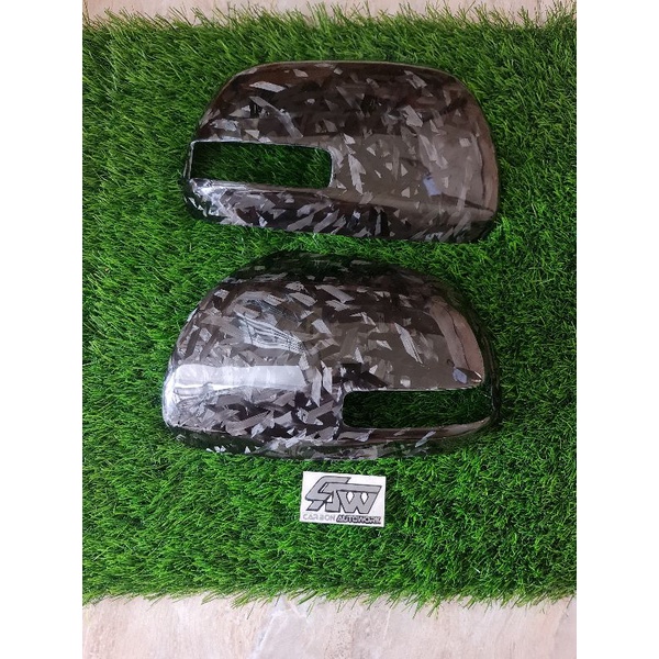 cover spion fortuner vnt real carbon kevlar asli forged carbon