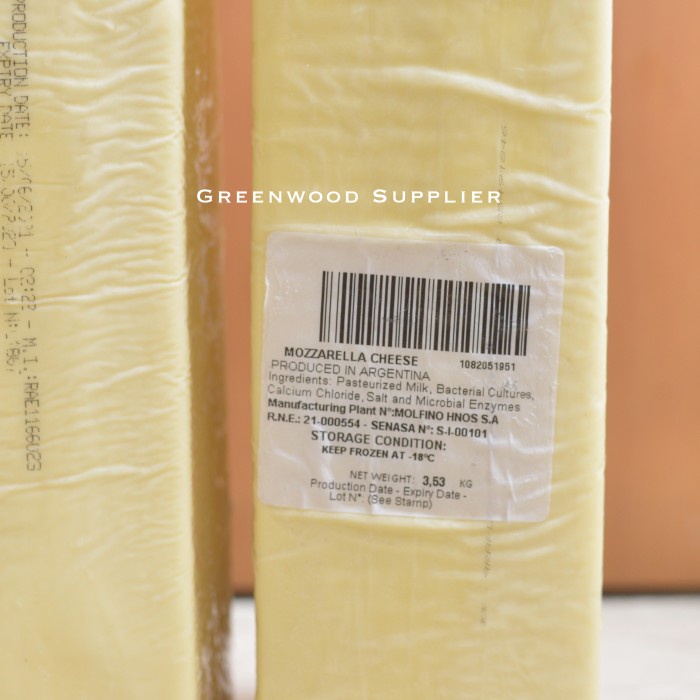 

T0P SAPUTO MOZZARELLA CHEESE / KEJU MMOZZARELLA - 3,5KG NICE