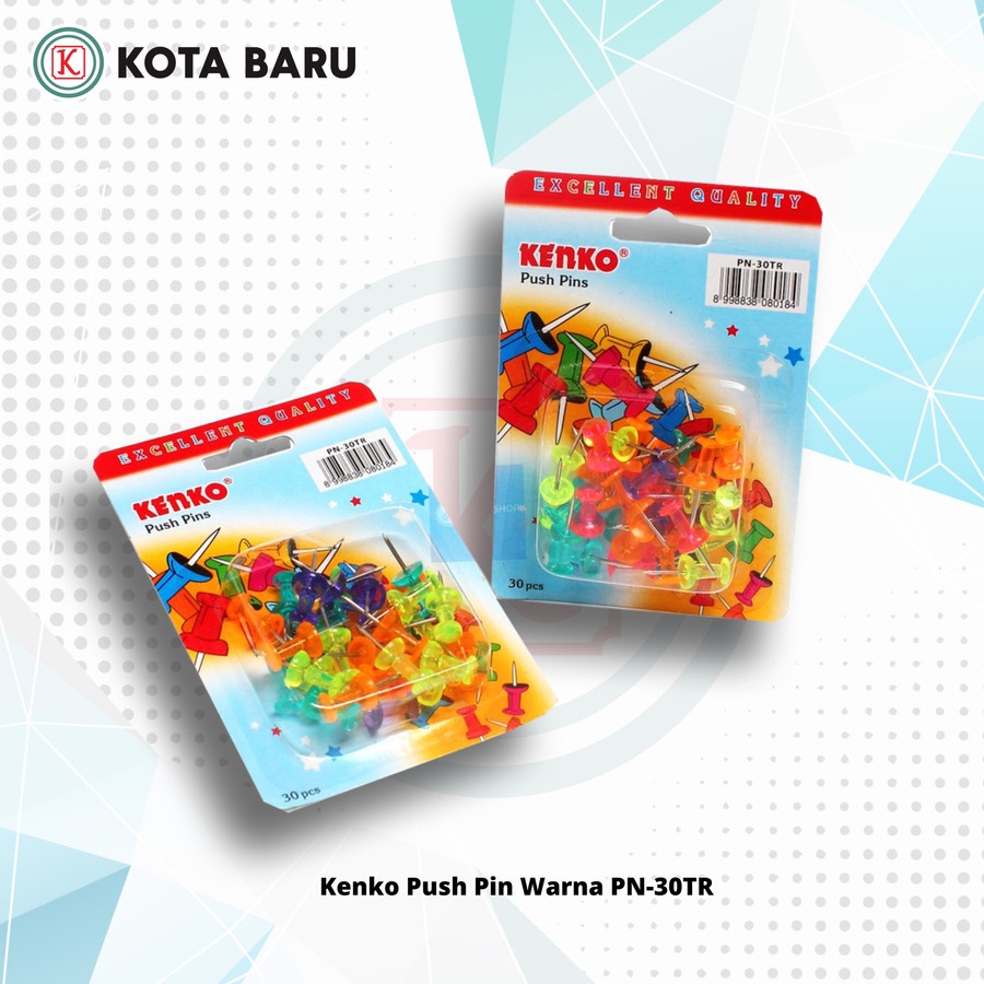 

Kenko Push Pin Warna PN-30TR