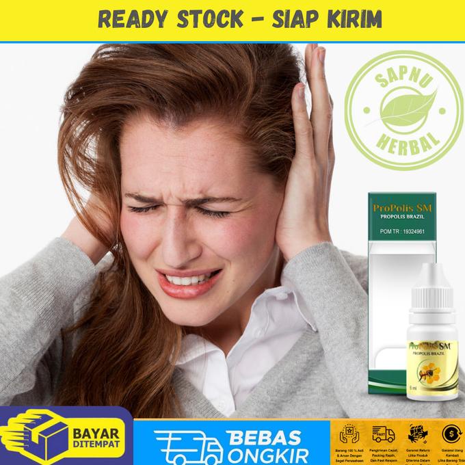 

TERMURAH Obat Telinga Berdenging Berdengung Propolis SM 6ml /OBAT TELINGA BERDENGUNG/OBAT TELINGA BERAIR/OBAT TELINGA TERSUMBAT/OBAT TELINGA BUDEG/OBAT TELINGA BERNANAH