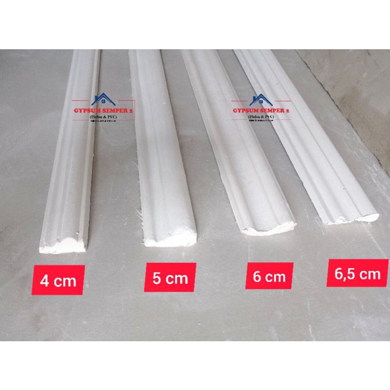 Jabodetabek - Wall Moulding List Gypsum / List Moulding Gypsum / List Drop Ceiling Gypsum / Gypsum S