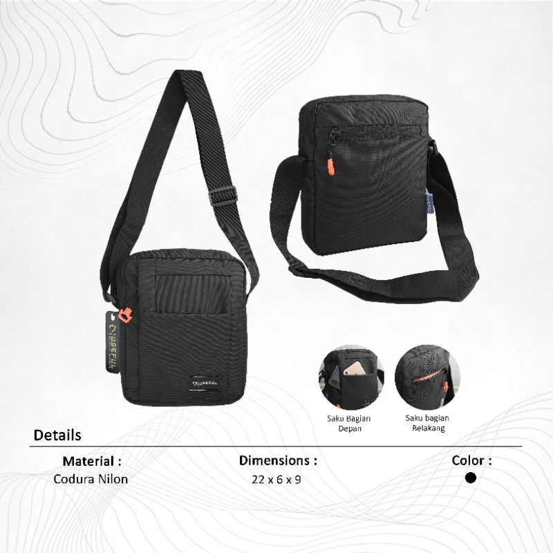 Tas Selempang Premium U.S.F.L - Waistbag Pria Original - Tas Pria Keren - Tas Murah Berkualitas