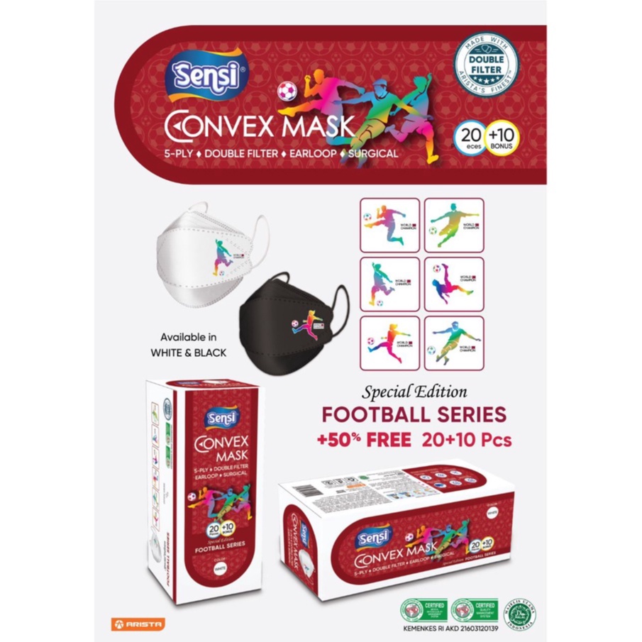 Masker sensi football series 2022