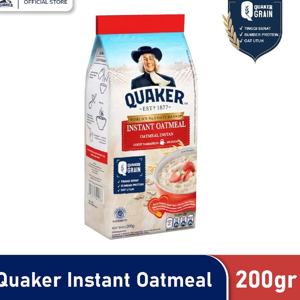 

ぅ Quaker Instant Oatmeal 200 gr ㅗ