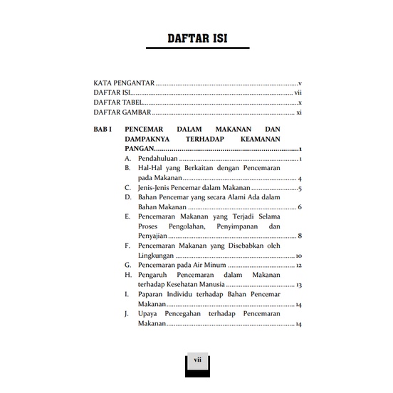 Deepublish - Buku Pencemar dalam Makanan: Sumber, Identifikasi, Dampak dan Mitigasi Bahayanya (BW) - BUKU SAINS TEKNOLOGI