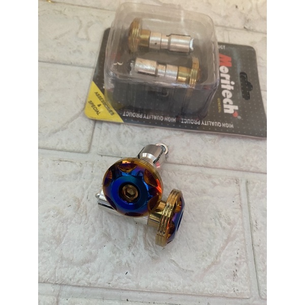 JALU STANG GEPENG 2TONE FULL CNC THAILAND NMAX PCX LEXI VARIO BEAT MIO SCOOPY DLL
