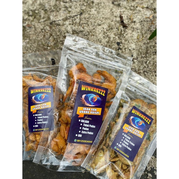 

Ikan krispi/baby fish rasa balado extra pedas