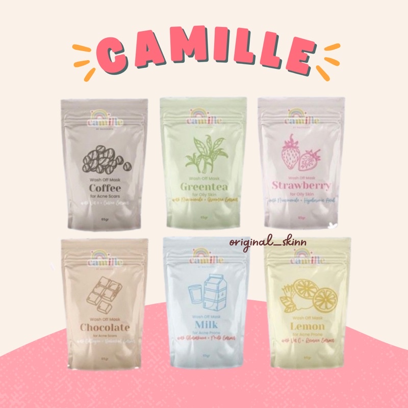 MASKER ORGANIK CAMILLE BEAUTE