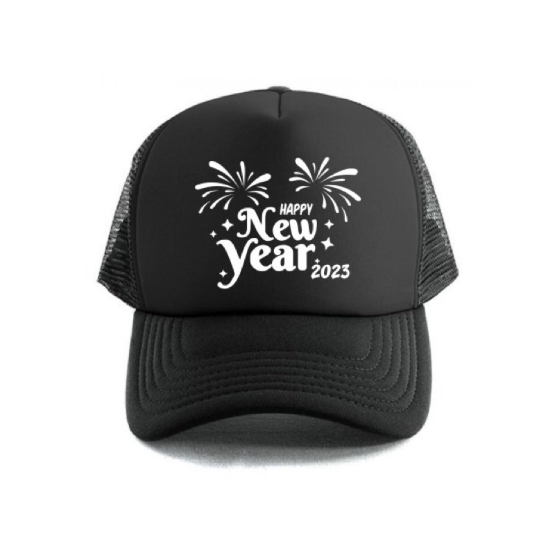 Topi Trucker HAPPY NEW YEAR 2023
