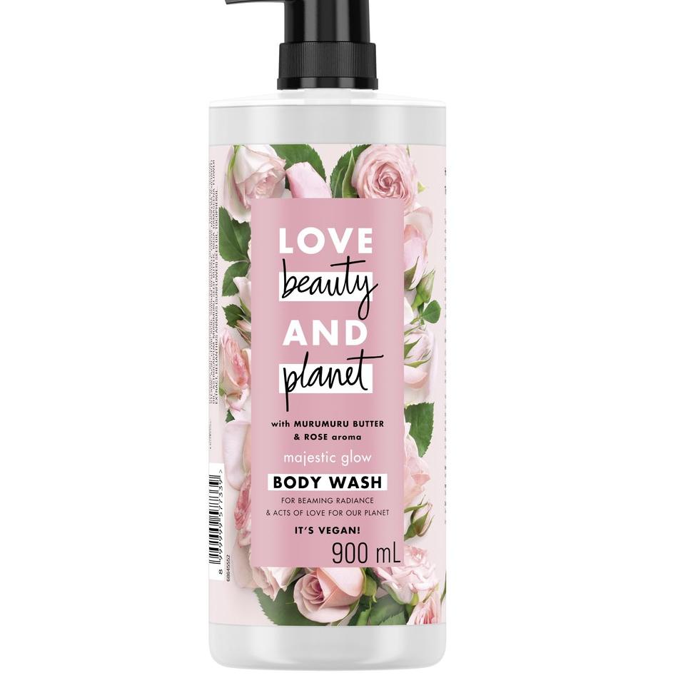 NEW PRODUCT Love Beauty & Planet Sabun Mandi Murumuru Butter and Rose Body Wash for Glowing 900ml 27