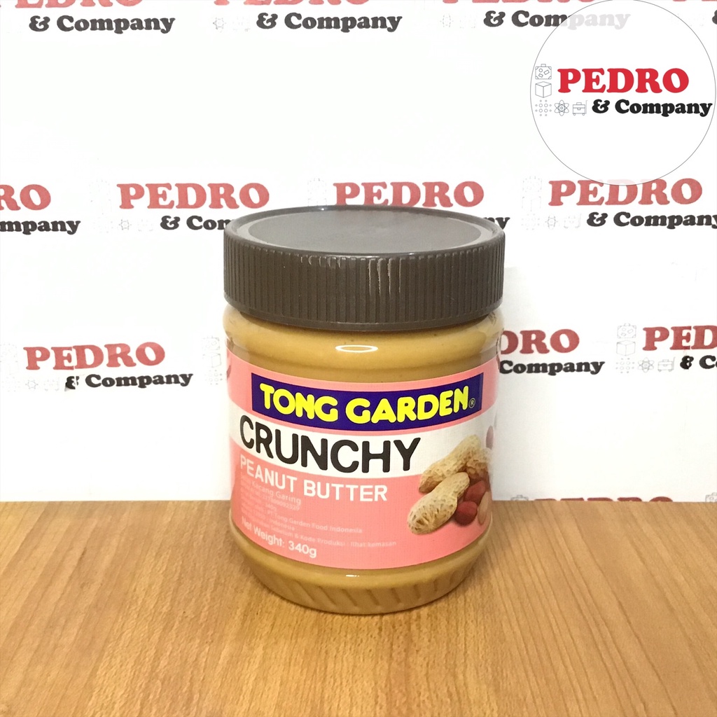 

Tong garden CRUNCHY peanut butter 340 gram - selai kacang mentega
