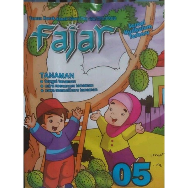 majalah anak edisi 5 tema tanaman paud tk ra