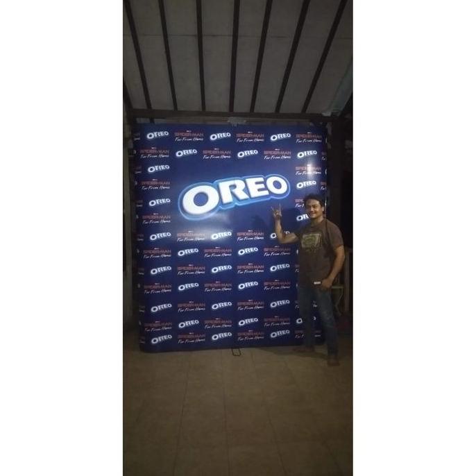 Jual Backwall Backdrop Pameran Backdrop Portable Modul X Plus Print Shopee Indonesia