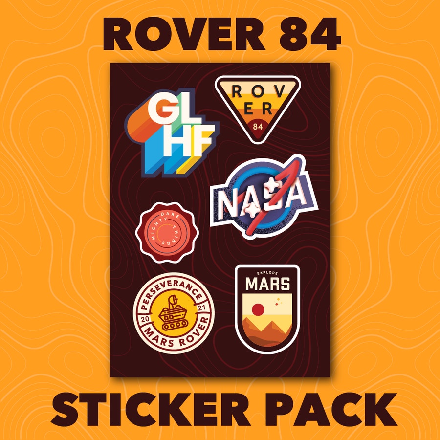 

ROVER84 Sticker Pack by PressPlay