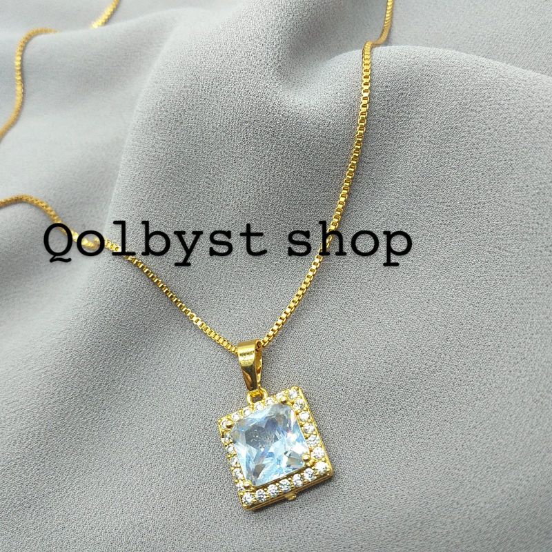 KALUNG PLUS LIONTIN XUPING PREMIUM PERMATA ZIRCON