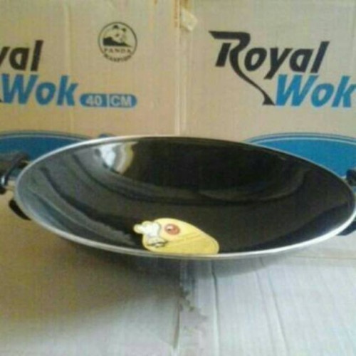 Maspion Enamel Wajan Royal 40 Anti Lengket