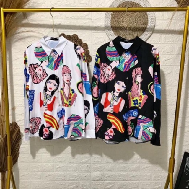 KEMEJA RETRO ZAR*A 01 // KEMEJA IMPORT PREMIUM BKK // ATASAN IMPORT PREMIUM BKK // TOP IMPORT PREMIUM BKK // FASHION IMPORT MURAH