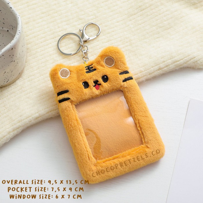 

Name Tag [Ready] Fluffy Photocard / Id Card Holder