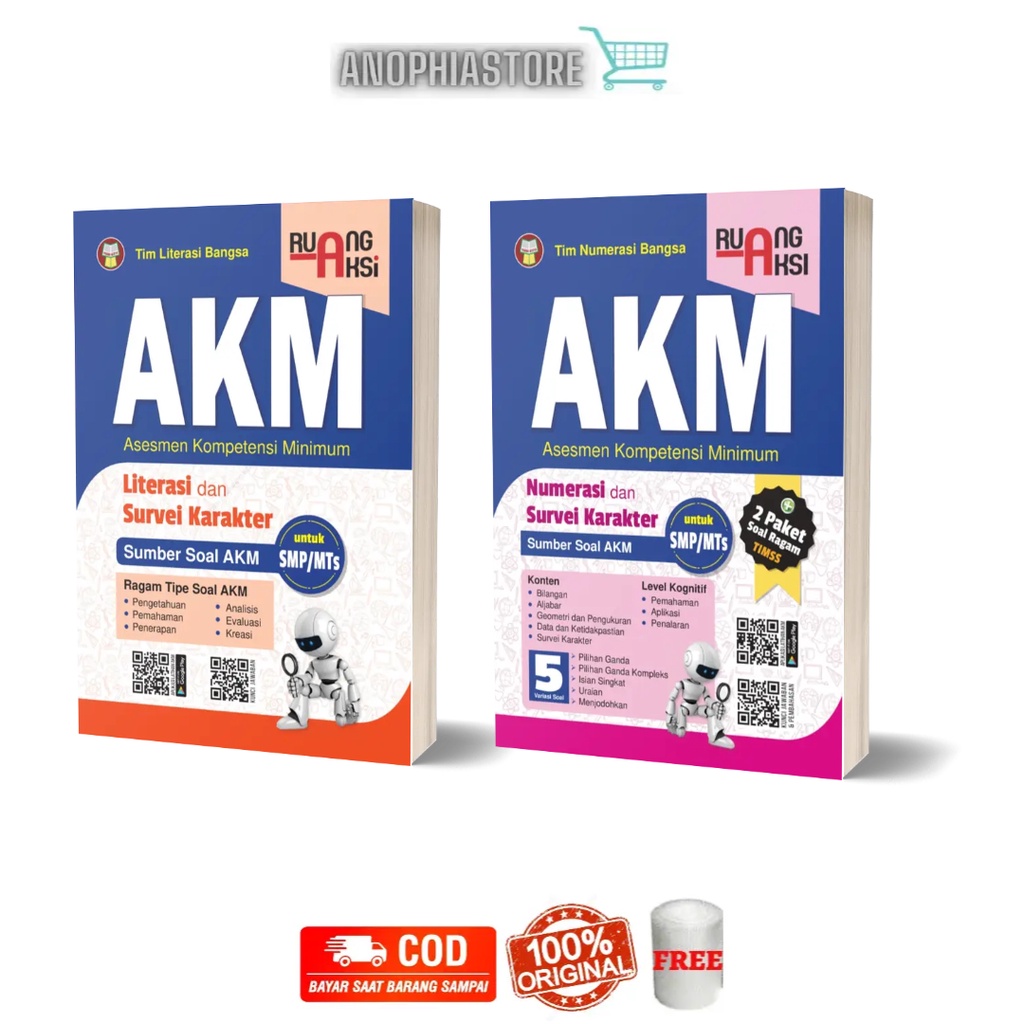 Buku AKM LITERASI NUMERASI SMP/Mts Ruang Aksi AKM SMP