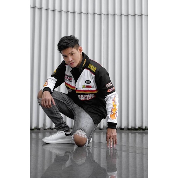 Jaket Nascar Vintage Pria Pro 01 - Nascar Jacket Vintage Memphis - NSCR.CF SW, M