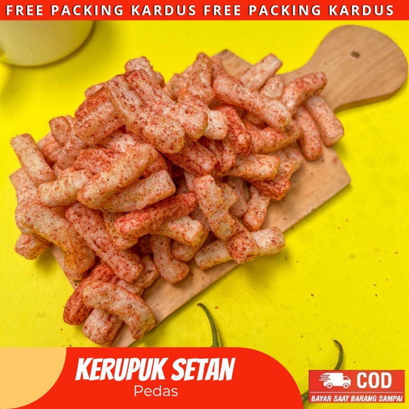 

Camilan Pedas KERUPUK SETAN