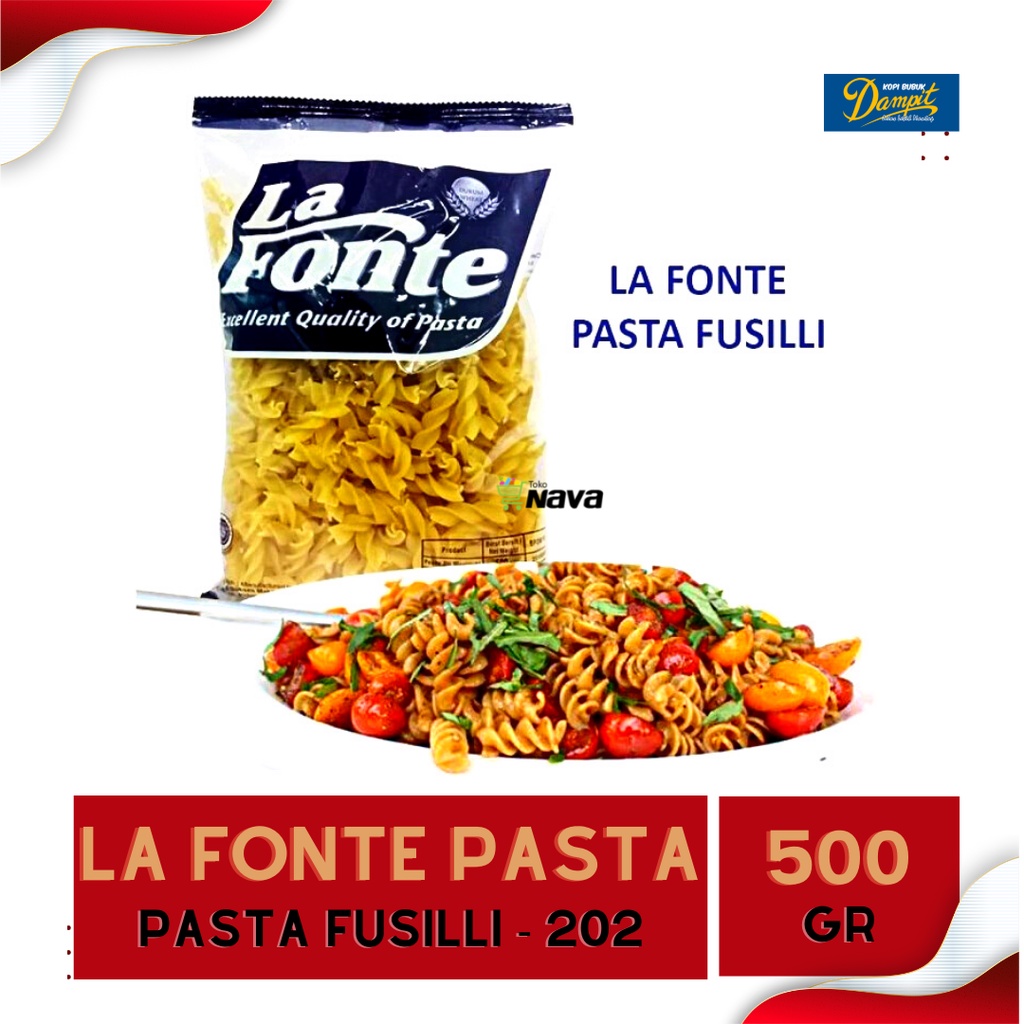 

LA FONTE FUSILLI - 202 450gr / LA FONTE FUSILLI / LA FONTE MAKARONI