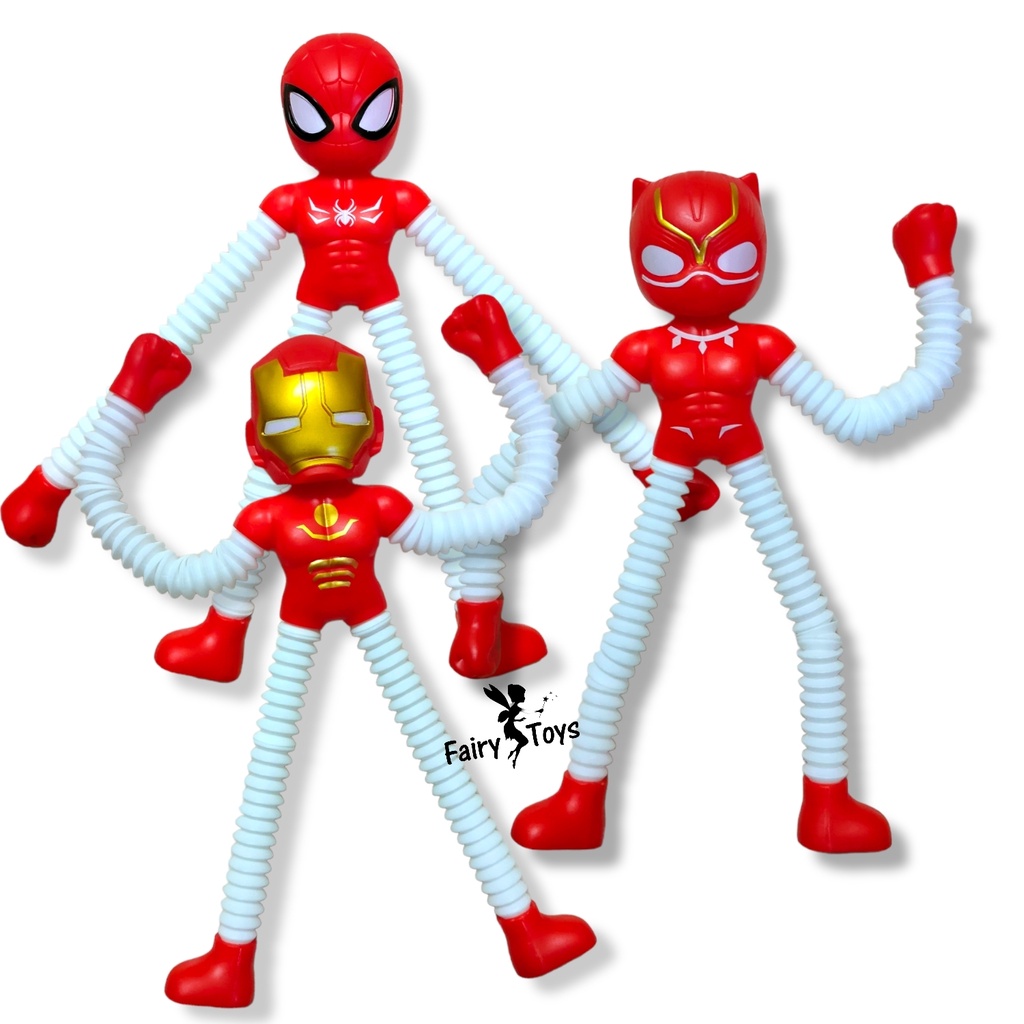 Mainan Huggy Wuggy &amp; Super Hero Led Pop Tubes