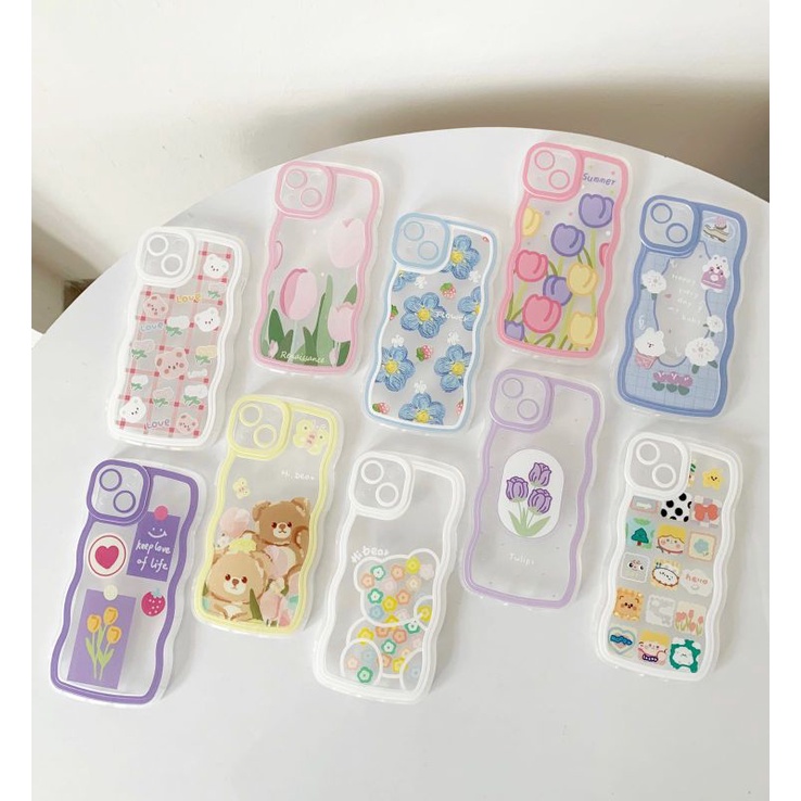 Softcase Wiggle Edition Case iPhone  XR 11PRO 11 11PROMAX  13 13PRO 13PROMAX 14 14PRO 14PROMAX