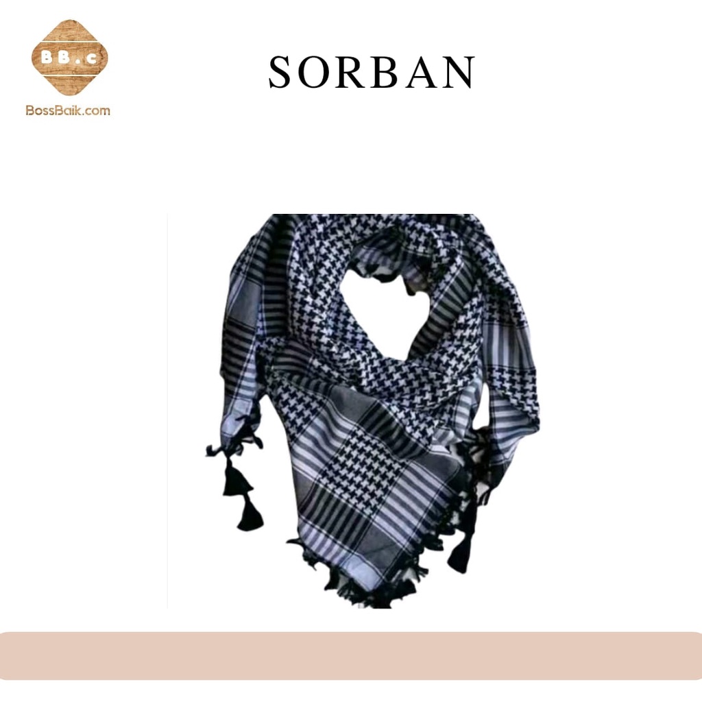 sorban arab rumbai sorban santri Arafat sorban haji