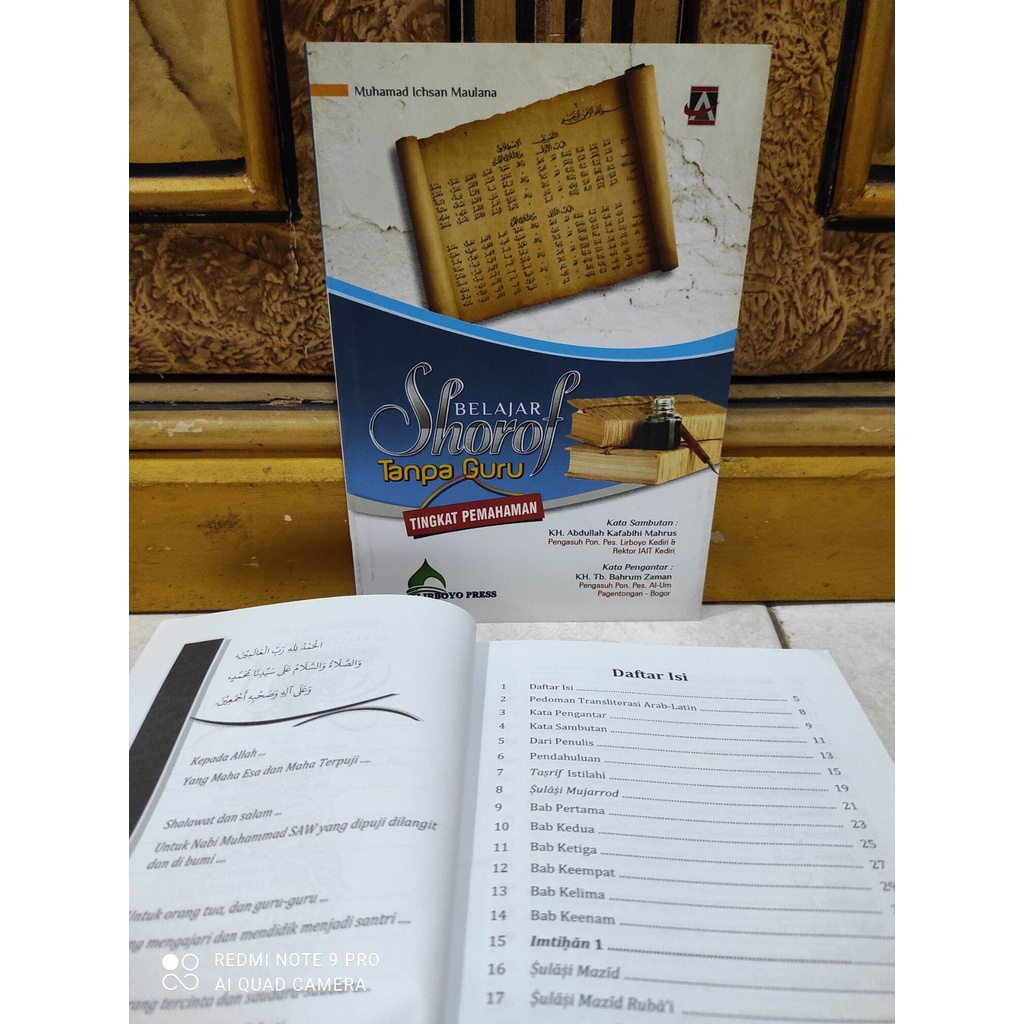 LIRBOYO PRESS belajar shorof tanpa guru tingkat