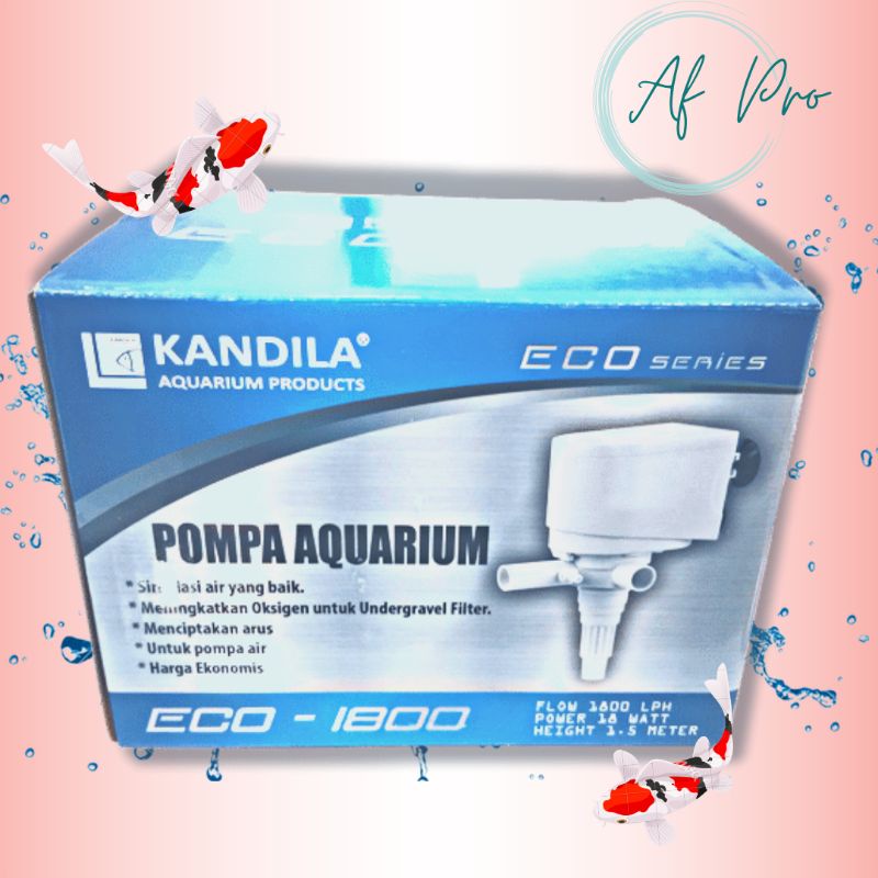 PROMO MURAH POMPA KOLAM AQUARIUM KANDILA PRO ECO 1800