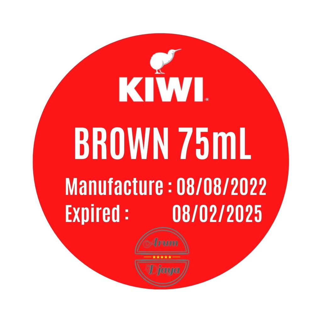 Kiwi Shine &amp; Protect Instant Polish Wax Rich Brown 75mL Kiwi Semir Sepatu Cair Coklat