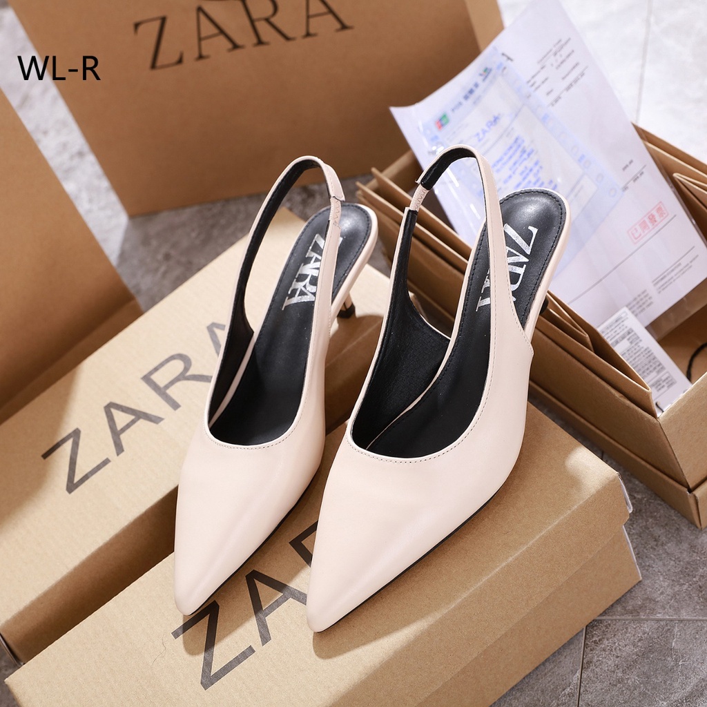 ZR High Heel Leather Shoes WL-R