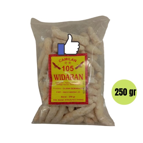 

Widaran 105 Glenn Semarang 250gr Widaran Cemilan Makanan Ringan Cemilan