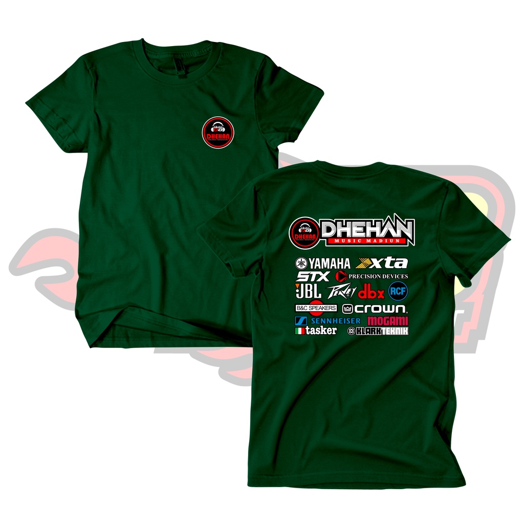 Kaos Dhehan Music ACC  Madiun Unofficial Distro Katun Combed - Ramayana - Adella - Soundbalapblitar